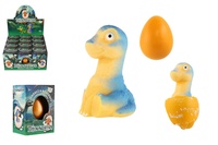 Vejce líhnoucí a rostoucí dinosaurus 6cm v krabičce 8x11x5,5cm v 12 ks v boxu