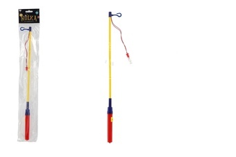 Hůlka k lampionu svítící plastová 50cm