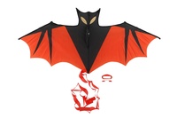 Drak létající netopýr nylon 120x55cm v látkovém sáčku 10x54x2cm