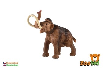 Mamut srstnatý zooted plast 14cm v sáčku