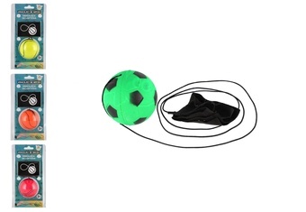 Míček vracející se gumový 6cm 4 druhy v blistru