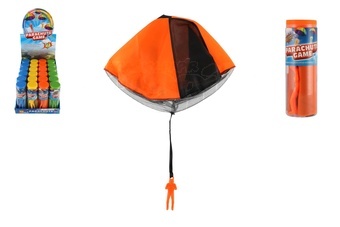 Parašutista figurka s padákem létající 9cm