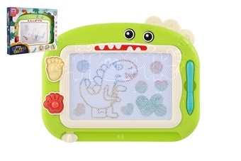 Magnetická tabulka kreslící barevná plast v krabici 29,5x23x4cm