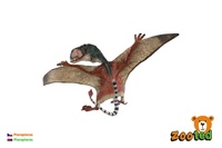 Pteropterus dinosaurus zooted plast15cm