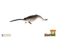 Narval jednorohý zooted plast 20cm