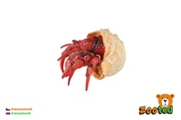 Krab poustevník zooted plast 7cm