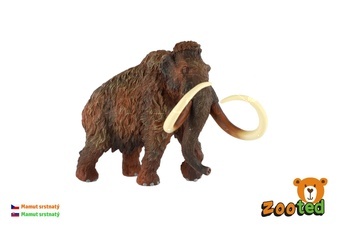 Mamut srstnatý zooted plast 18cm