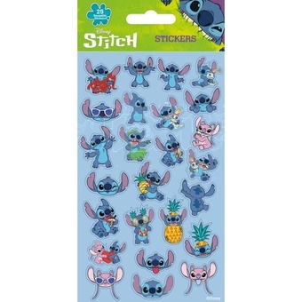 Samolepky Lilo a Stitch modré 25ks ve fólii
