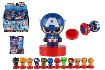 Razítka Marvel Bops/Tops mix druhů v sáčku