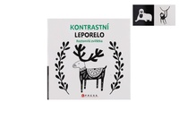 Knížka Kontrastní leporelo Roztomilá zvířátka 15,5x15cm 0m+