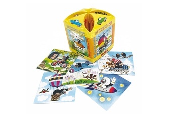 Pexeso Krtek MAXI papírové společenská hra 40 velkých kartiček v krabičce 8x8x9cm