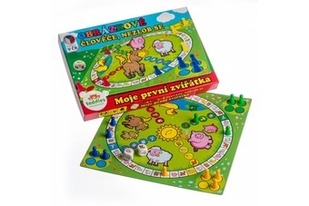 Obrázkové Člověče nezlob se Moje první zvířátka