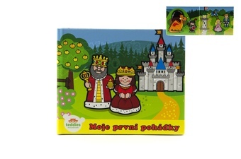 Knížka Leporelo Moje první pohádky 13,5x11x1,5cm od 24 měs