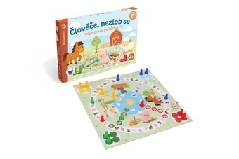 Člověče, nezlob se obrázkové Moje první zvířátka společenská hra pro nejmenší MPZ v krabici 33x23cm