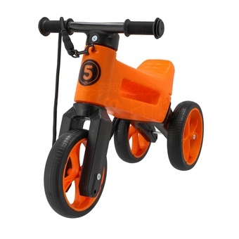 Odrážedlo FUNNY WHEELS Rider SuperSport oranžové 2v1