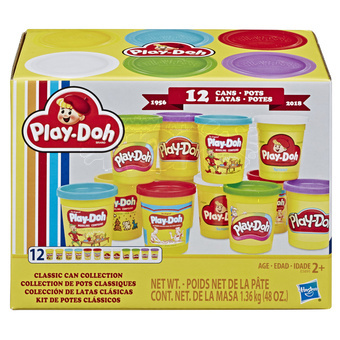 Hasbro Play-Doh sada 12 kelímků 1,36kg