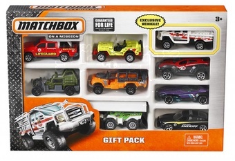 Mattel Matchbox Angličák sada 9ks různé druhy