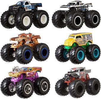 Mattel Hot Wheels Monster Truck Demoliční duo 2ks