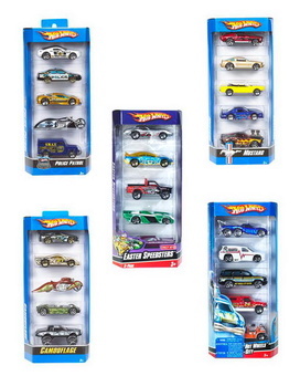 Mattel Hot Wheels Angličák sada 5ks