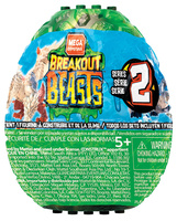 Mega Bloks Vajíčko Breakout Beasts Drak ve slizu různé druhy