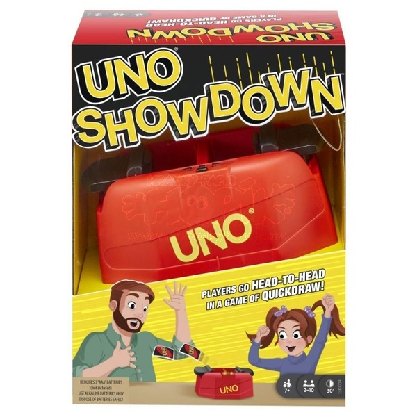 Mattel UNO Showdown přiřazovací karetní hra