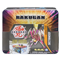 Bakugan plechový box s exkluzivním Bakuganem