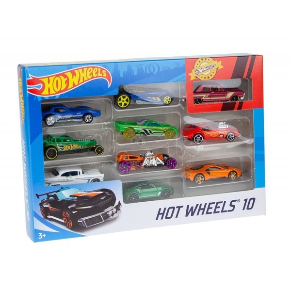 Mattel Hot wheels Angličák Sada 10ks