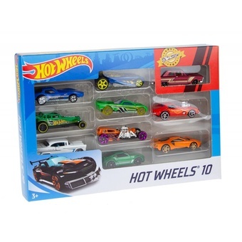 Mattel Hot wheels Angličák Sada 10ks