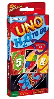 Mattel Karetní hra Uno karty H2O to GO na cesty