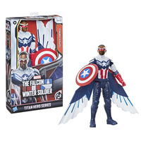 Avengers Figurka Titan Hero Captain Amerika The Falcon Winter Soldier
