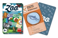 Kvarteto ZOO společenská hra karty 32ks v papírové krabičce 7x11x1cm