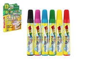 Fixy na textil vypratelné 6ks