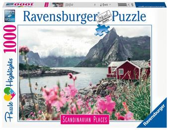 Ravensburger Puzzle Skandinávie Lofoty 1000 dílků