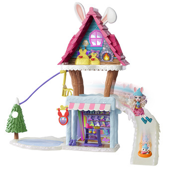 Mattel Enchantimals Horská chata herní set s panenkou