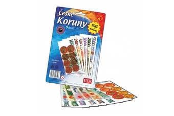 České koruny peníze do hry