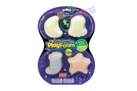 Pexi Modelovací hmota PlayFoam® kuličková svítící ve tmě 4 barvy
