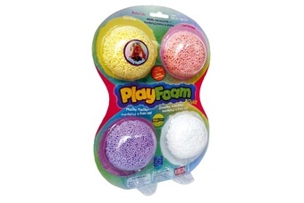 PlayFoam® 4pack-G Modelína/Plastelína kuličková 4 barvy na kartě 18x27x4cm