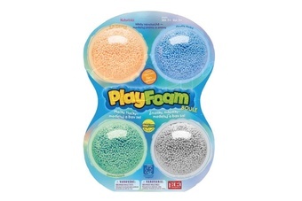 PlayFoam® 4pack-B Modelína/Plastelína kuličková 4 barvy na kartě 18x27x4cm