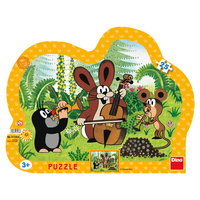 Dino Deskové Puzzle Krtek Muzikant 25 dílků