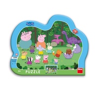 Dino Deskové Puzzle Peppa Pig 25 dílků