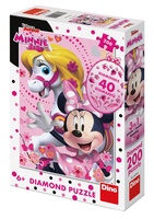 Dino Diamond Puzzle Minnie Mouse 200 dílků