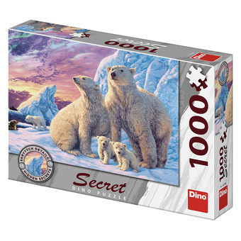 Dino Puzzle Secret Collection Lední Medvědi 1000 dílků