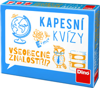 Dino Cestovní hra Kapesní kvízy Všeobecné znalosti