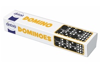 Detoa Domino společenská hra dřevo 55ks v krabičce