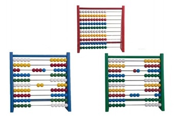 Detoa Počítadlo dřevěné barevné