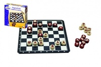 Společenská Hra Šachy cestovní magnetické dřevěné kameny