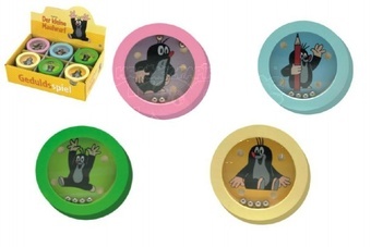 Hlavolam dřevěný Krtku tref se různé barvy