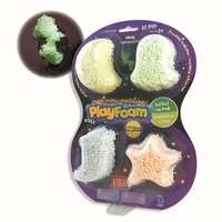 Pexi Modelovací hmota PlayFoam® kuličková svítící ve tmě 4 barvy