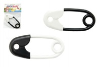 Chrastítko Špendlík černobílý plast 12cm