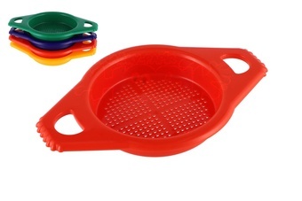 Sítko na písek plastové 15cm různé barvy